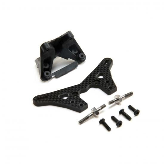 Losi Carbon Laydown Rear Tower Conversion: 22 5.0