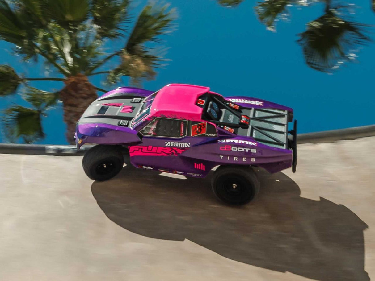 Arrma 1/10 Fury 223S Blx 4X2 Sct Rtr With Dsc Purple