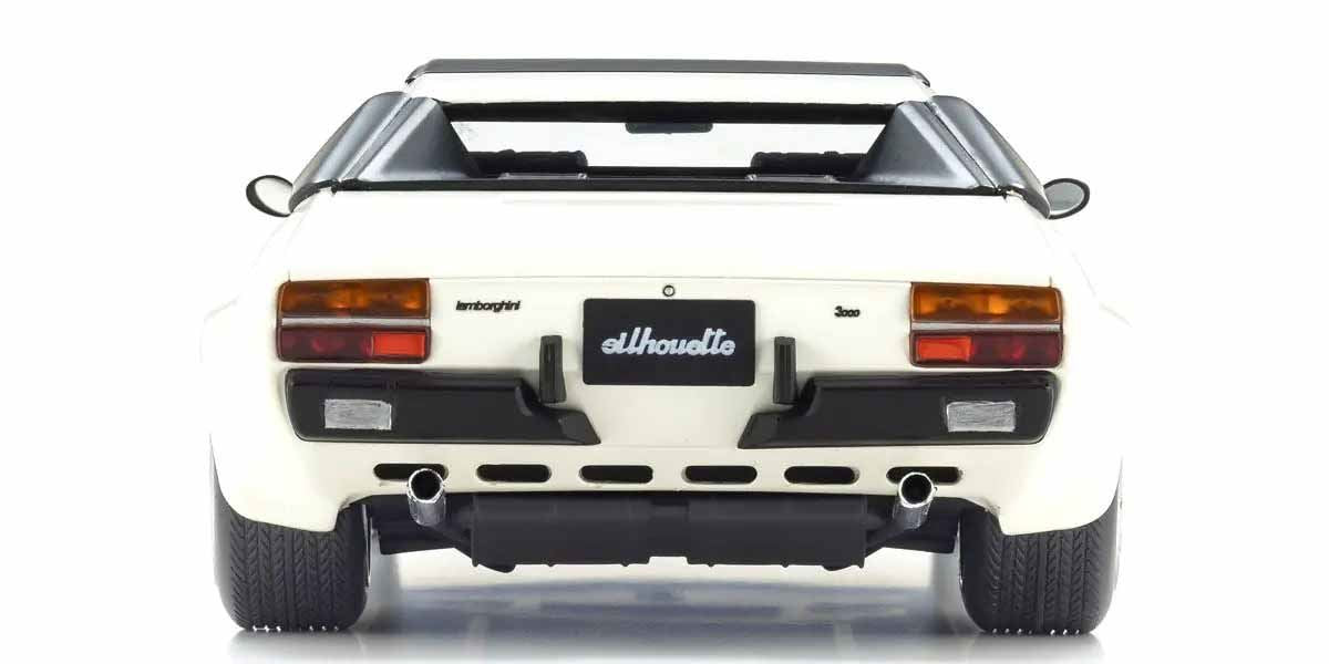 Kyosho 1:18 Resin Samurai Collection Lamborghini Silhouette White