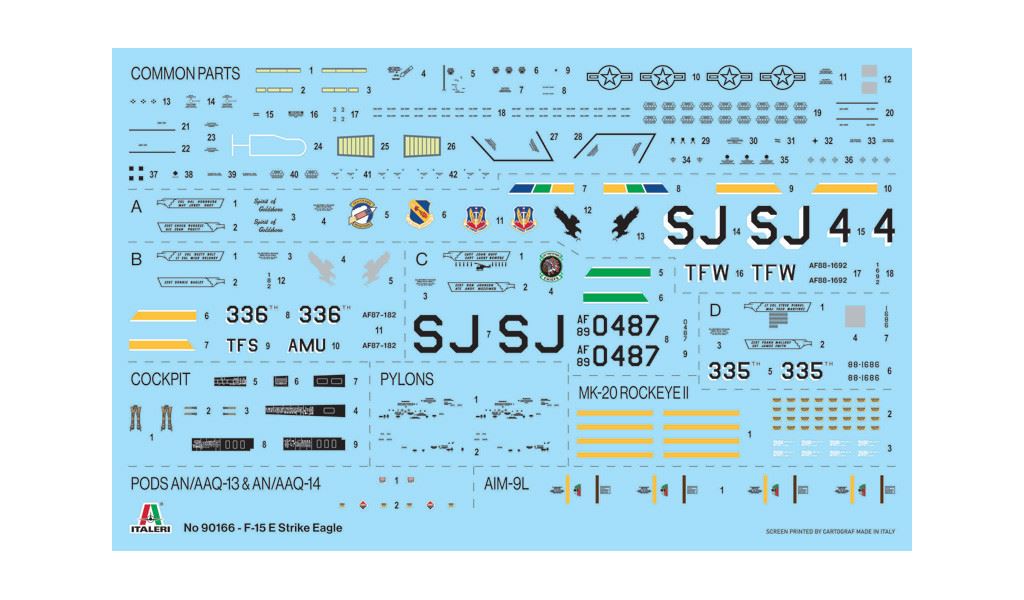 Italeri McDonnell Douglas F-15E Strike Eagle