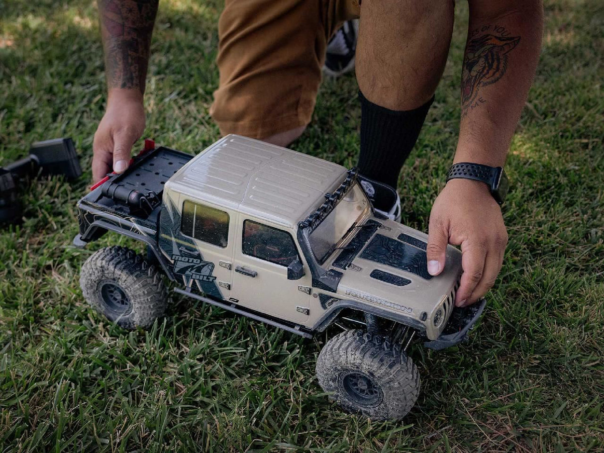 Axial 1/10 Scx10 Iii Motobilt Waypoint Jeep Jt Gladiator 4X4 Rtr