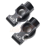 Yeah Racing Aluminum Rear Hubs for Yokomo YD2 YD2S YD2TC Black