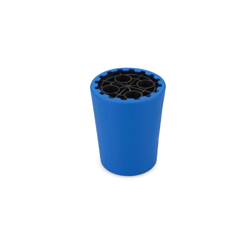 Exo 1/10th Shock Stand and Cup-Black-Blue