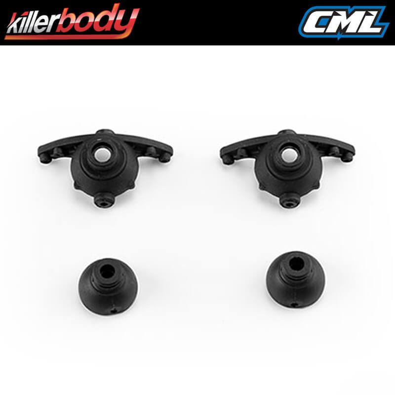 Killerbody Mercury Aluminium Steering Knuckle Upgrade (2Pc)