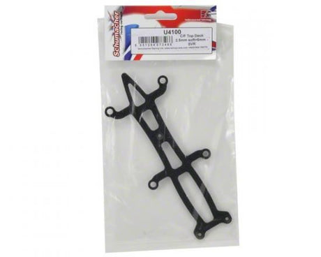Schumacher C/F Top Deck 2.5mm soft+6mm - SVR