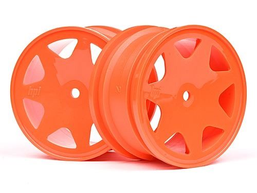 HPI Ultra 7 Wheels Orange 35mm (2Pcs)