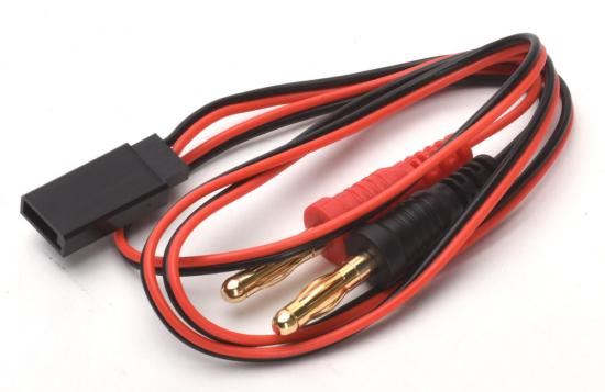Ripmax 600mm Charger Lead Bullets to Futaba Socket