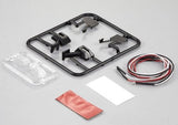 Killer Body Wing Mirror Type E W/Led Unit Set 1/10 Truck