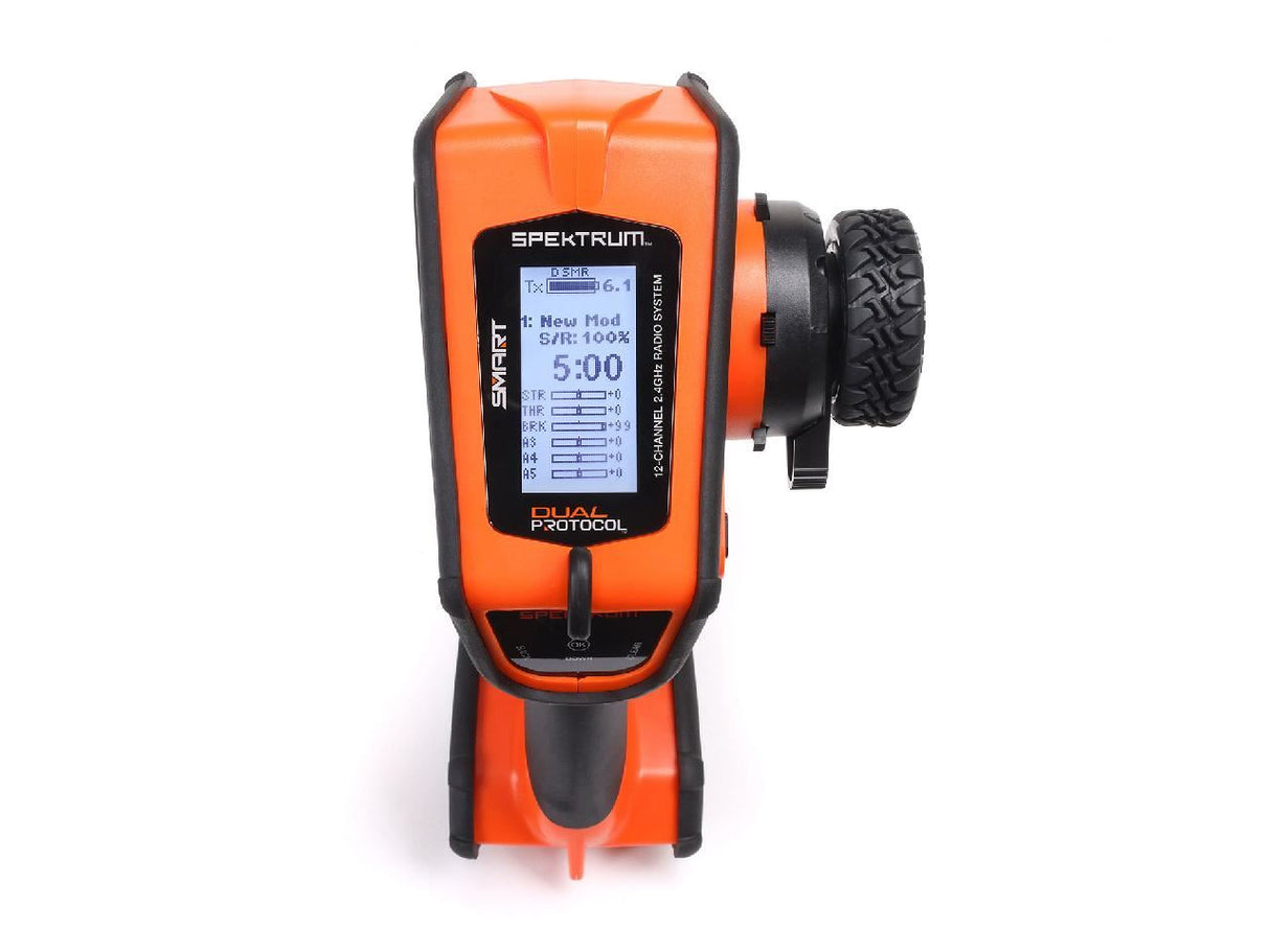 Spektrum Dx Rugged+ 12-Channel Dsmr+ Transmitter, Orange