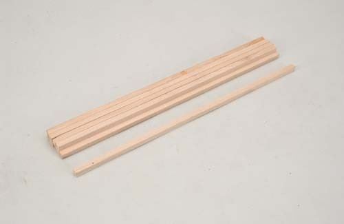 Slec Beech - 1/4x1/4x12"/6.35x6.35x305mm