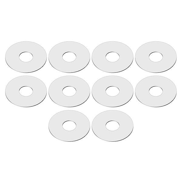 Corally Shim Rings 6X18X0.2mm Steel 10 Pcs