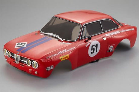 Killerbody Alfa Romeo 2000 Gtam 190mm Finished Body Red -