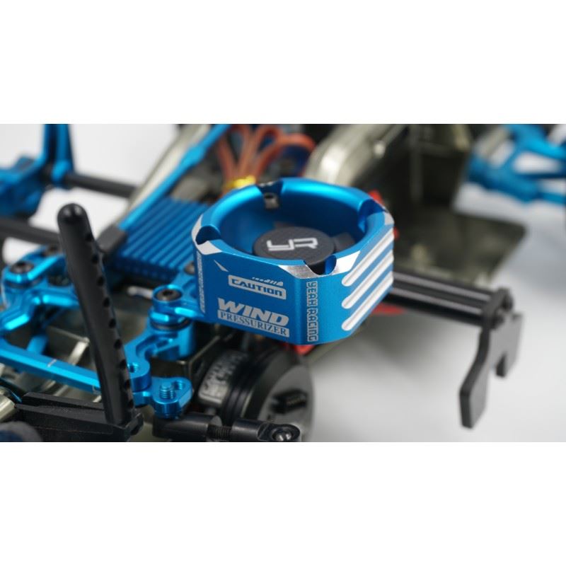 Yeah Racing Aluminum Case 30Mm Booster Cooling Fan Purple