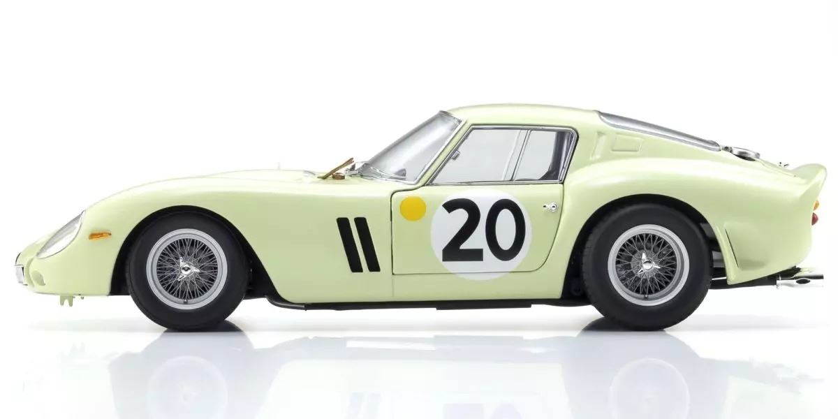 Kyosho 1:18 Ferrari 250 Gto Le Mans 24H Dnf 1962 Nr.20