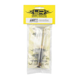 Yeah Racing Aluminum 4.5Mm Lock Nut Driver Black Gold (Mini-Z)