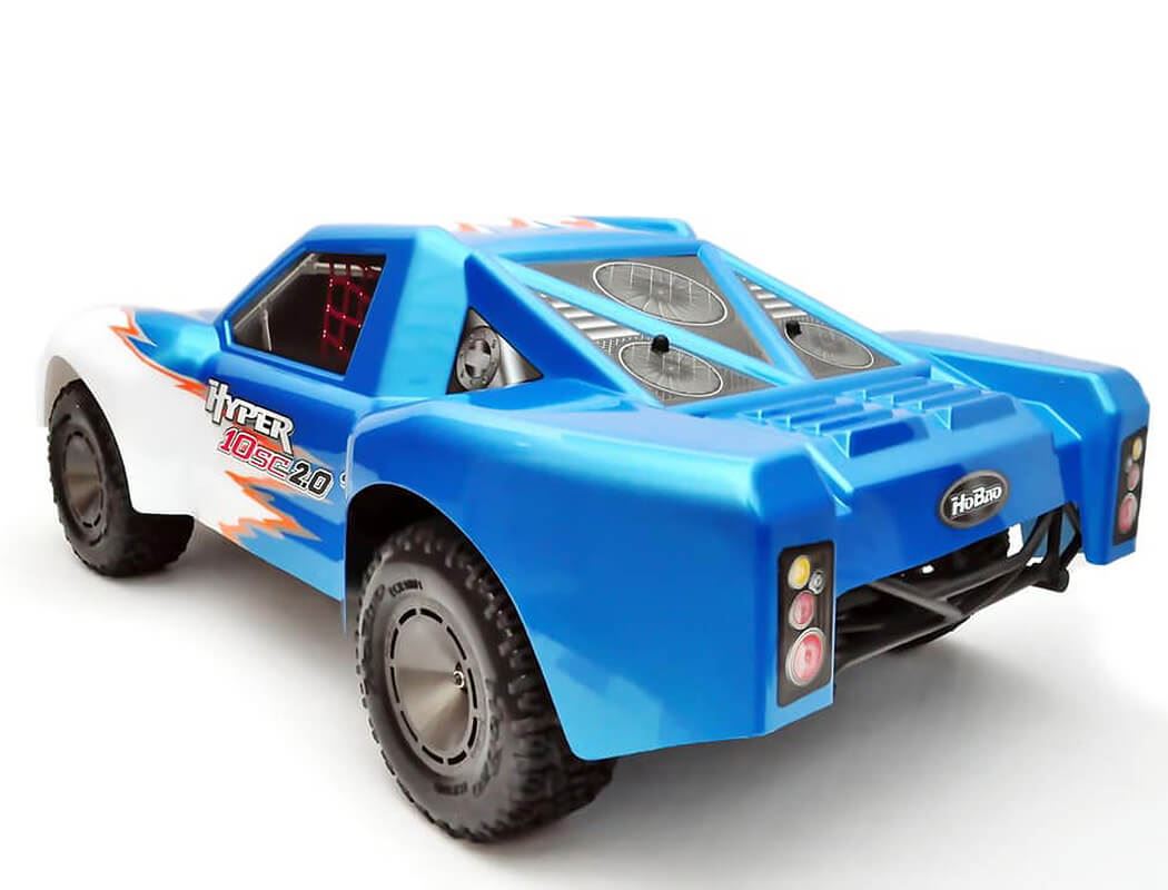 Hobao Hyper 10Sc 2.0 Printed Bodyshell - Blue/White