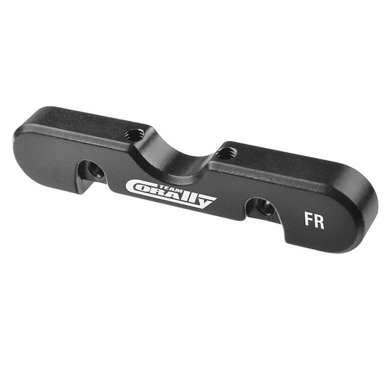 CORALLY SUSPENSION ARM MOUNT H D FRRE 8MM ALUMINUM BLACK 1 PC