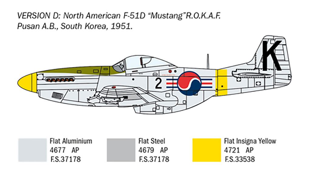Italeri F-51D “Korean War”
