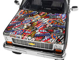 Rc4Wd Chevrolet Blazer & K10 Hood (Sticker Bomb)