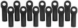 RPM TRAXXAS LONG ROD ENDS - BLACK (12)