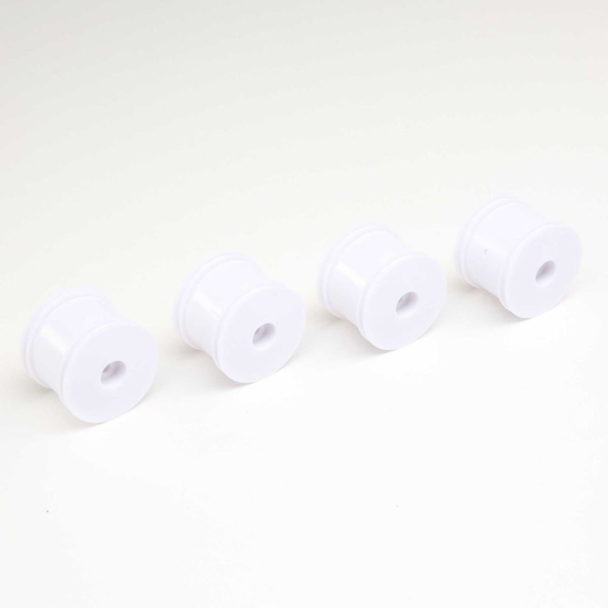Losi FR/RR Wheel, White (4): Mini-T 2.0