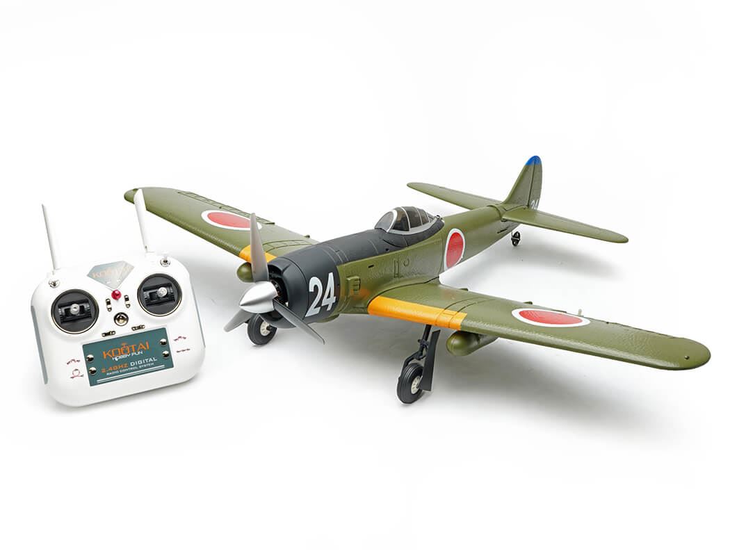 Mo-Fly Nakajima Ki-84 695Mm 6Ch 3D/6G With 6-Axis Gyro Rtf