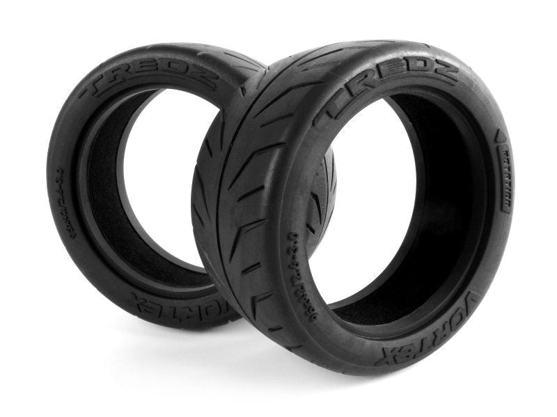 Tredz Vortex Belted Tire (95X42Mm/2.6-3.0In/2Pcs)