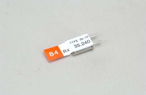 Futaba Ch 84 (35.240)FM Rx Xtl DC