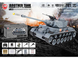 Brother Tank Rc Tank 1 18 German Panther Iii Grey