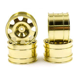 Yeah Racing Aluminum Cnc 8 Spoke Rim Set For Kyosho Optima / Optima Mid / Javelin / Optima Pro