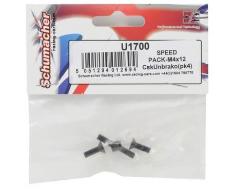 Schumacher Speed Pack-M4x12 Csk Hi Tensile (4)