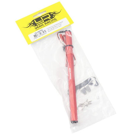Yeah Racing 1/10 Aluminum White Super Bright LED Light Bar Red w/Two Set Mount for 1/10 RC Truck Crawler