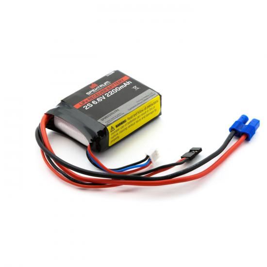 Spektrum 2200mAh 2S 6.6V Li-Fe Receiver Battery (SPMB2200LFRX)