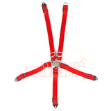 Yeah Racing 1/10 RC Scale Accessory Safety Belt Red