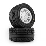 Pro-Line 1/16 Menace Front/Rear Street Tires Mounted 12Mm White Split