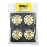 Yeah Racing Aluminum Cnc 8 Spoke Rim Set For Kyosho Optima / Optima Mid / Javelin / Optima Pro