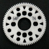 Yeah Racing Competition Delrin Spur Gear 64P 74T For 1/10 On Road Touring Drift