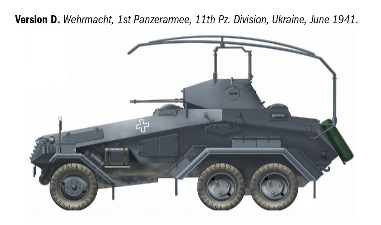 Italeri Sd.Kfz. 232. 6 Rad