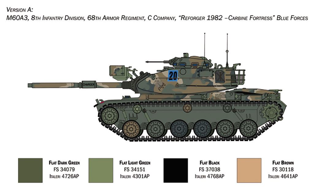 Italeri M60A3