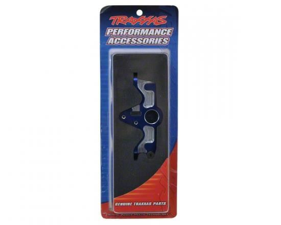 TRAXXAS Motor mount, 6061-T6 aluminium (blue-anodised)
