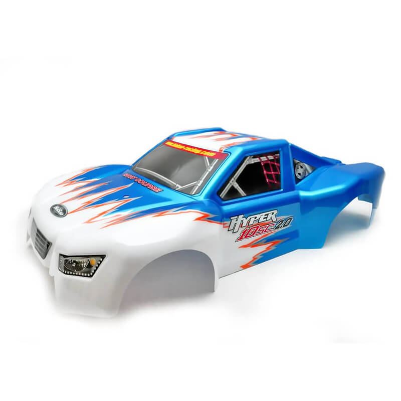 Hobao Hyper 10Sc 2.0 Printed Bodyshell - Blue/White