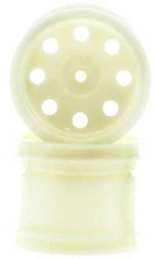 TRAXXAS Wheels, dyeable nylon 2.2 (front) (2)