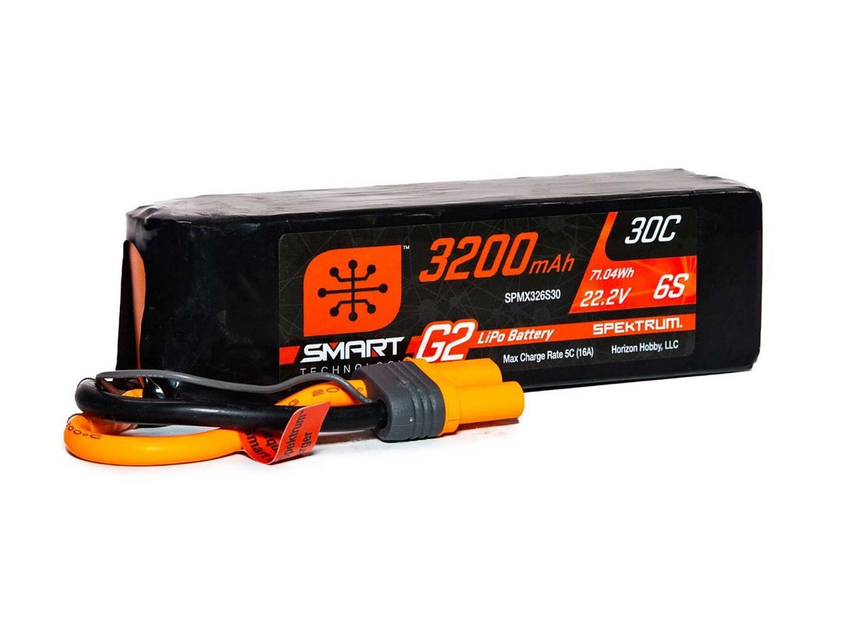 Spektrum 3200mAh 6S 22.2V SMART G2 30C IC5 -