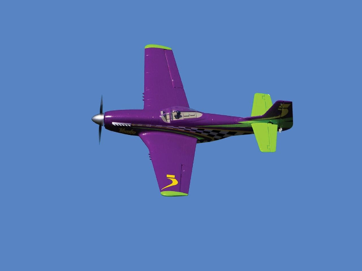 E Flite UMX P-51D Voodoo BNF Basic with AS3X and SAFE Select
