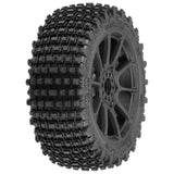 Proline 1/8 Gladiator M2 Fr/Rr Buggy Tires Mounted 17mm Black Mach 1