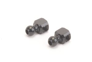 Schumacher Rear Roll Bar Ball - Black - CAT K2 - (2pcs)