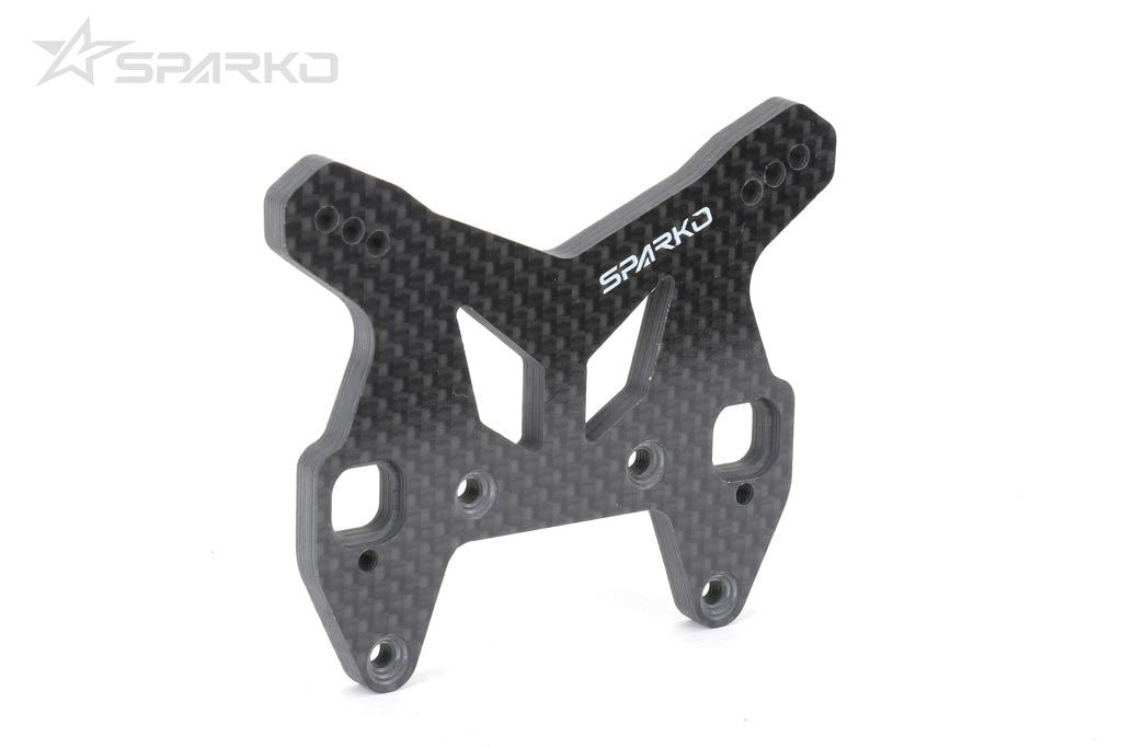 Sparko F8 Carbon Fiber Front Shock Tower 4.5Mm