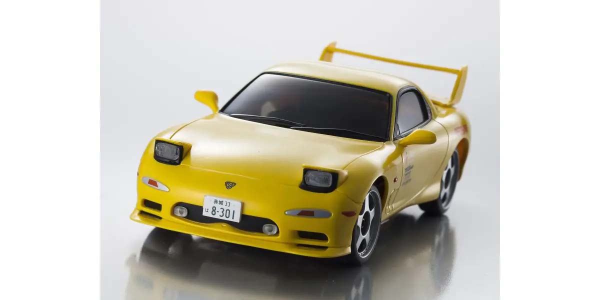 Kyosho First Mini-Z 1:28 Initial-D Mazda Rx-7 Fd3S Ye
