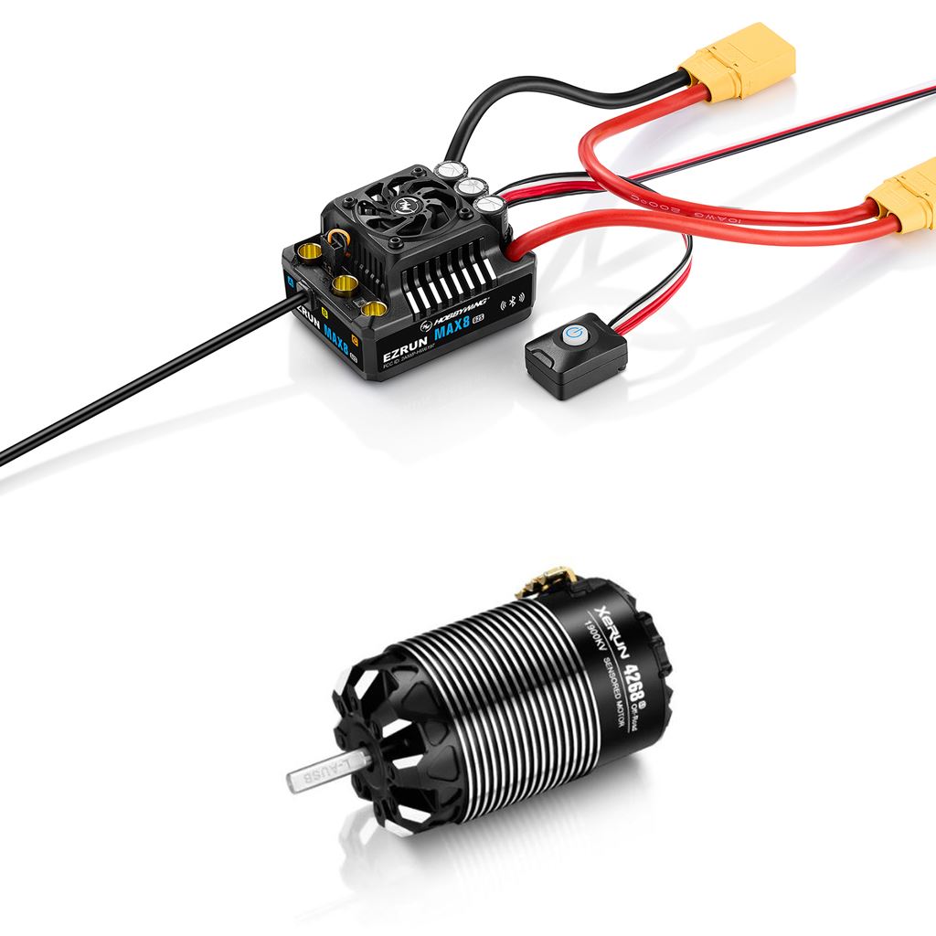 Ezrun Combo Max8 G2S & 4268Sd 2500Kv G2R