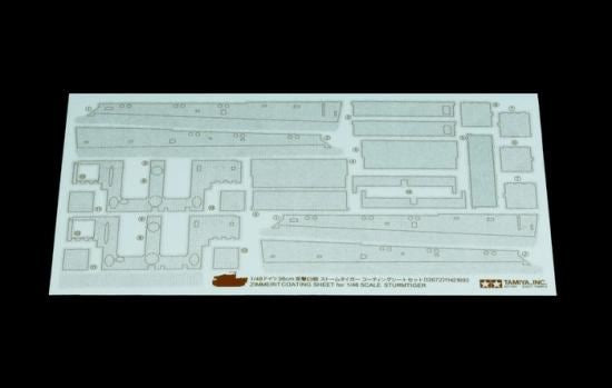 Tamiya 1/48 Sturmtiger Zim Sheet